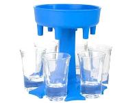 2v1 barski dozirnik za pijače + 6 kozarcev 50ml