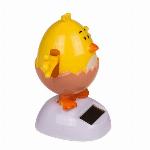 Solarni plesoč piščanec 11cm - solarna figura