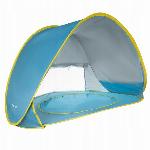 Popup polodprti šotor za plažo z bazenom 65x115x80cm