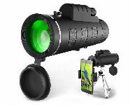 Stojalo za telefon z monokularnim teleskopom - objektiv 40X60 PhotoScope