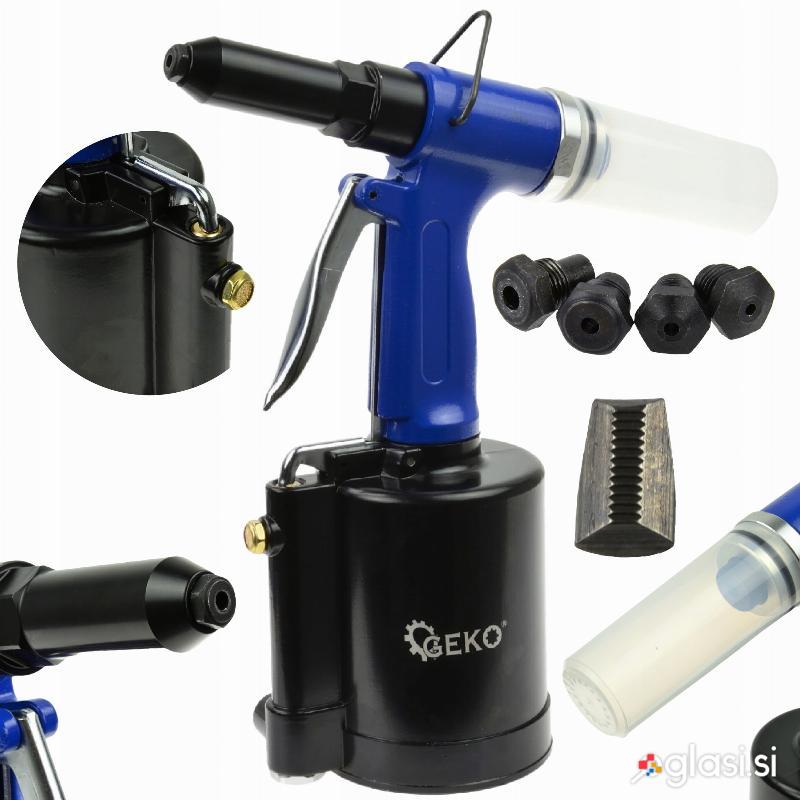 Komplet pnevmatskega kovičnika za zakovice 2,4-6,4mm