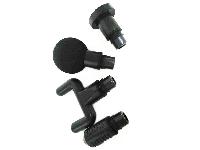 Aku. brezžična masažna pištola 4 glave - masažni aparat 6 stopenj