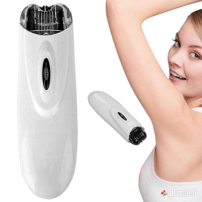 Brezžični epilator in damski prirezovalnik za bikini predel