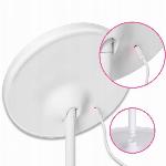 USB aku. touch kozmetično ogledalo za ličenje z LED osvetlitvijo + organizator