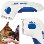 Prenosni električni glavnik proti bolham za mačke in pse