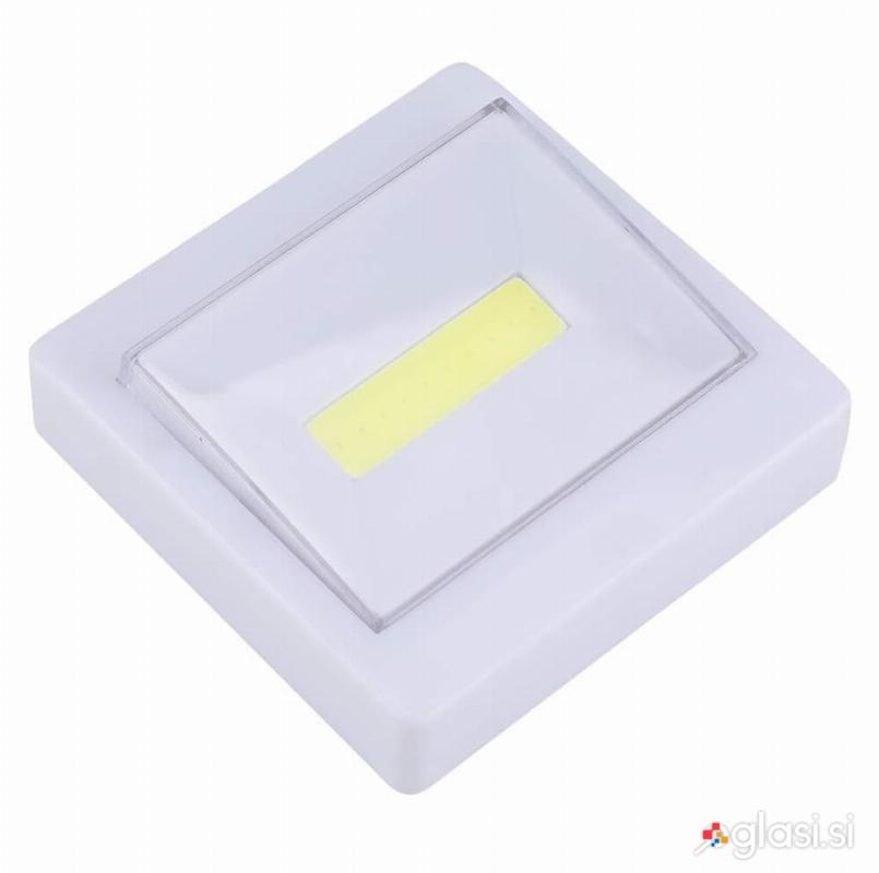 Brezžična stenska LED COB stikalna svetilka