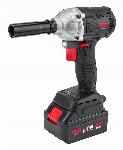 Set 20V aku. brezkrtačni udarni vijačnik 380Nm 1/2" 2x4Ah Li-ion LED + nastavki