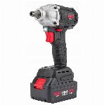 Set 20V aku. brezkrtačni udarni vijačnik 380Nm 1/2" 2x4Ah Li-ion LED + nastavki