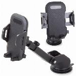 Univerzalni teleskopski nastavljiv avto nosilec za telefon s priseskom
