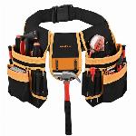 Monterski pas za orodje 22 žepov in 2 zanki do 136cm