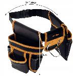 Monterski pas za orodje 22 žepov in 2 zanki do 136cm