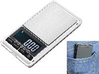 Digitalna mini LCD žepna tehtnica osvetljena 0,01-500g