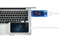 Digitalni LCD tester USB vtičnic 3.0 4v1