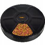 Samodejni elektronski pametni podajalnik hrane za živali LCD 6 komor