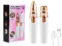 2v1 aku. depilator za odstranjevanje dlak z LED svetilko 2