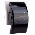 Brezžični 2,4 GHz WIFI repeater router ojačevalnik signala 300Mb/s WPS 100m črn