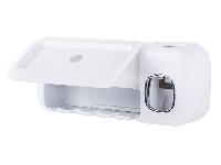 3V1 akumulatorski USB stenski dozator zobne paste in UV sterilizator krtačk