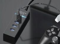 4 vratni USB 3.0 razdelilnik priklopna postaja razdelilec + adapter