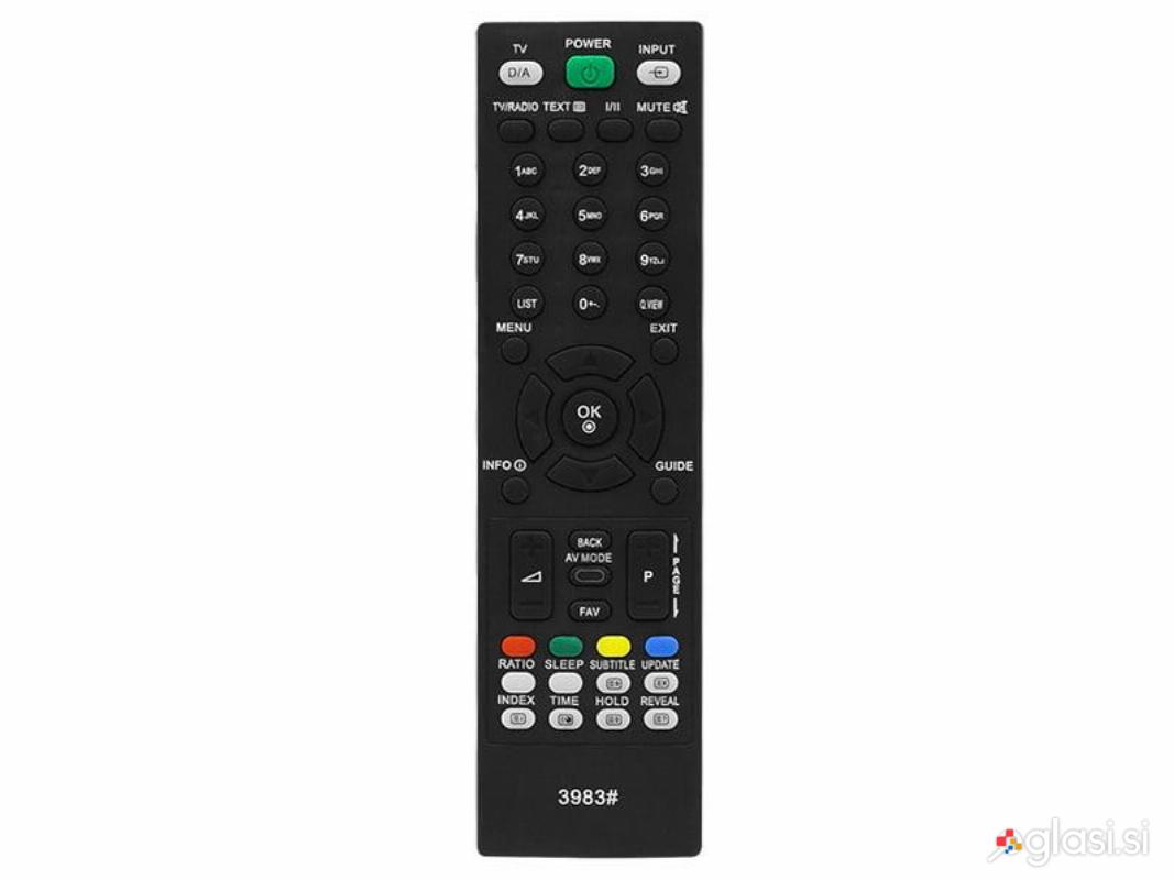Univerzalni daljinski upravljalnik LCD TV LG III