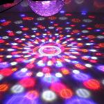 Disko LED RGB projektor in MP3 predvajalnik 18W + daljinec
