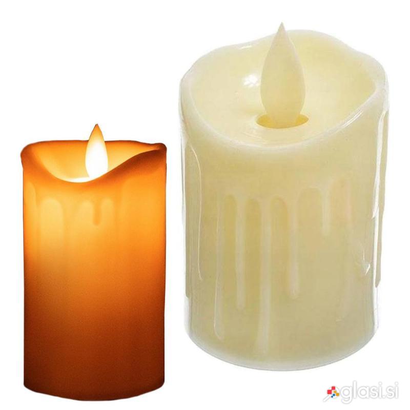 Vložek LED sveča premikajoči plamen