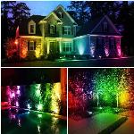 Zunanji LED RGB reflektor + daljinski upravljalnik 10W IP65