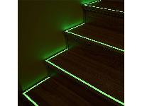 Samolepilni fluorescentni trak 2cm svetleč v temi 5m