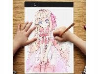 Grafična USB LED tablica A4 za slikanje in skiciranje