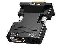 Adapter pretvornik iz HDMI v VGA + avdio AUX