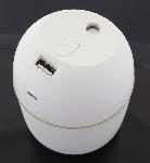 LED RGB mini vlažilec zraka difuzor 220ml bel