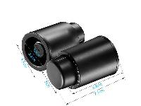 2x vakuumski zamašek - pokrovček z datumom