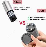 Brezžični LED električni mlinček za poper in sol