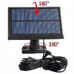 Solarna ulična 235 COB LED cestna svetilka s PIR sezorjem črna + daljinec