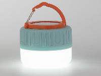 2v1 turistična aku. LED solarna potovalna luč za kampiranje z USB + daljinec