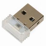 USB LED NANO svetilka 1 SMD za powerbank ali laptop bela