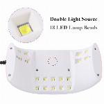 Velika UV LED 18 svetilka za gel nohte 36W - manikura