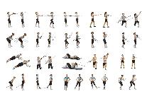 Elastike za trening z ročaji - gumijasti ekspanderji