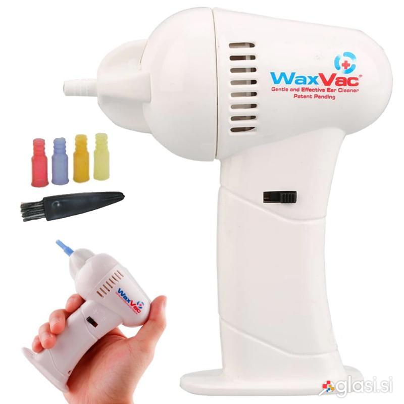 Aspirator za čiščenje ušes + nastavki WaxVac