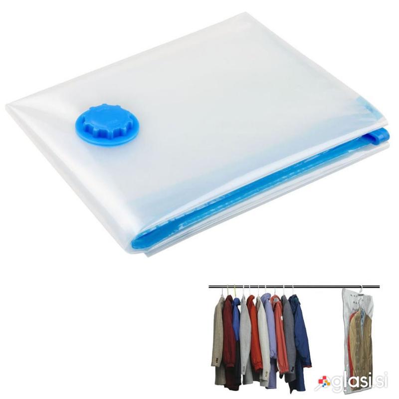 Zip vakuumska vrečka 70x145cm - vrečka za oblačila z obešalnikom