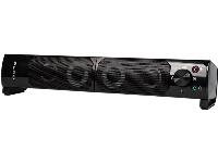 RGB LED 2.0 soundbar računalniški zvočniki