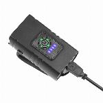 Set akumulatorske kolesarske svetilke 6 CREE LED + zadnja luč