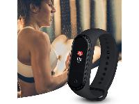 Bluetooth pametna ura - športna zapestnica s športnim pasom