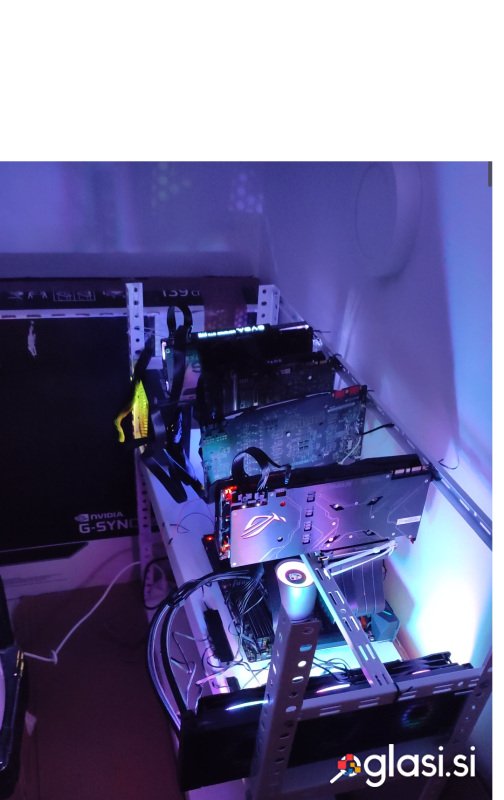 Workstation, AMD Ryzen Threadripper 3960X 24 core, 4 x NVIDIA GTX