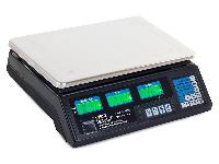 Digitalna inox elektronska tehtnica do 40kg dvostranski LCD črna