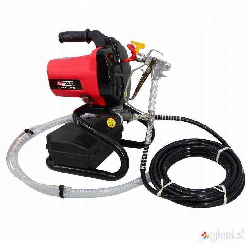 Set 650W električni razpršilec barve airless - brez-zračno pleskanje BLACK LINE
