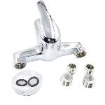 Enoročna stenska armatura za kad + priključek za cev