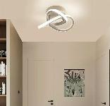 Moderna stropna nadometna LED svetilka 24W bela 26cm