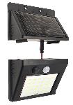 30LED SMD solarna stenska svetilka s PIR sezorjem gibanja dvodelna