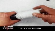 LED žarnica imitacija živega plamena E27 9W
