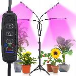 id-1004 80 LED UV svetilka za rast rastlin na stativu - tripod
